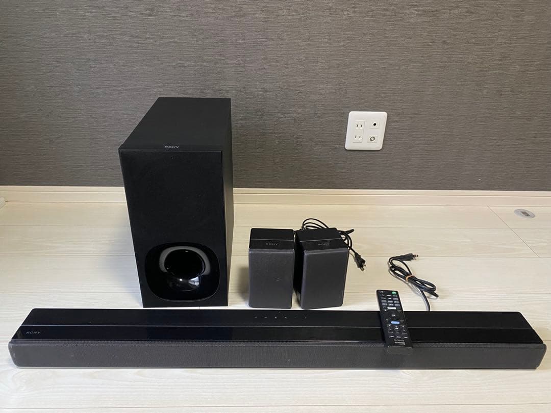 SONY サウンドバー HT-Z9F＆リアスピーカーSA-Z9Rシアターセット
