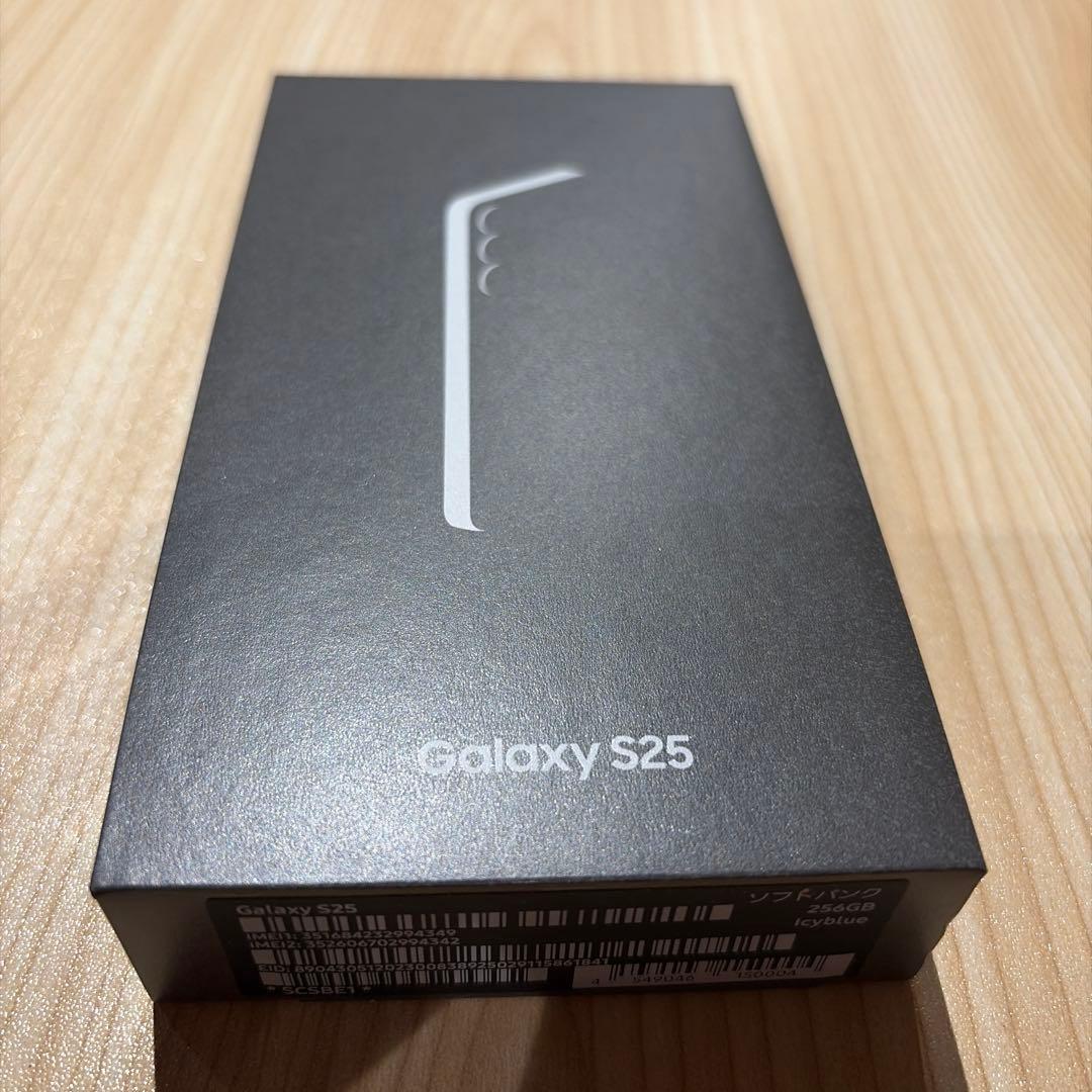 Galaxy S25 256GB アイシーブルー