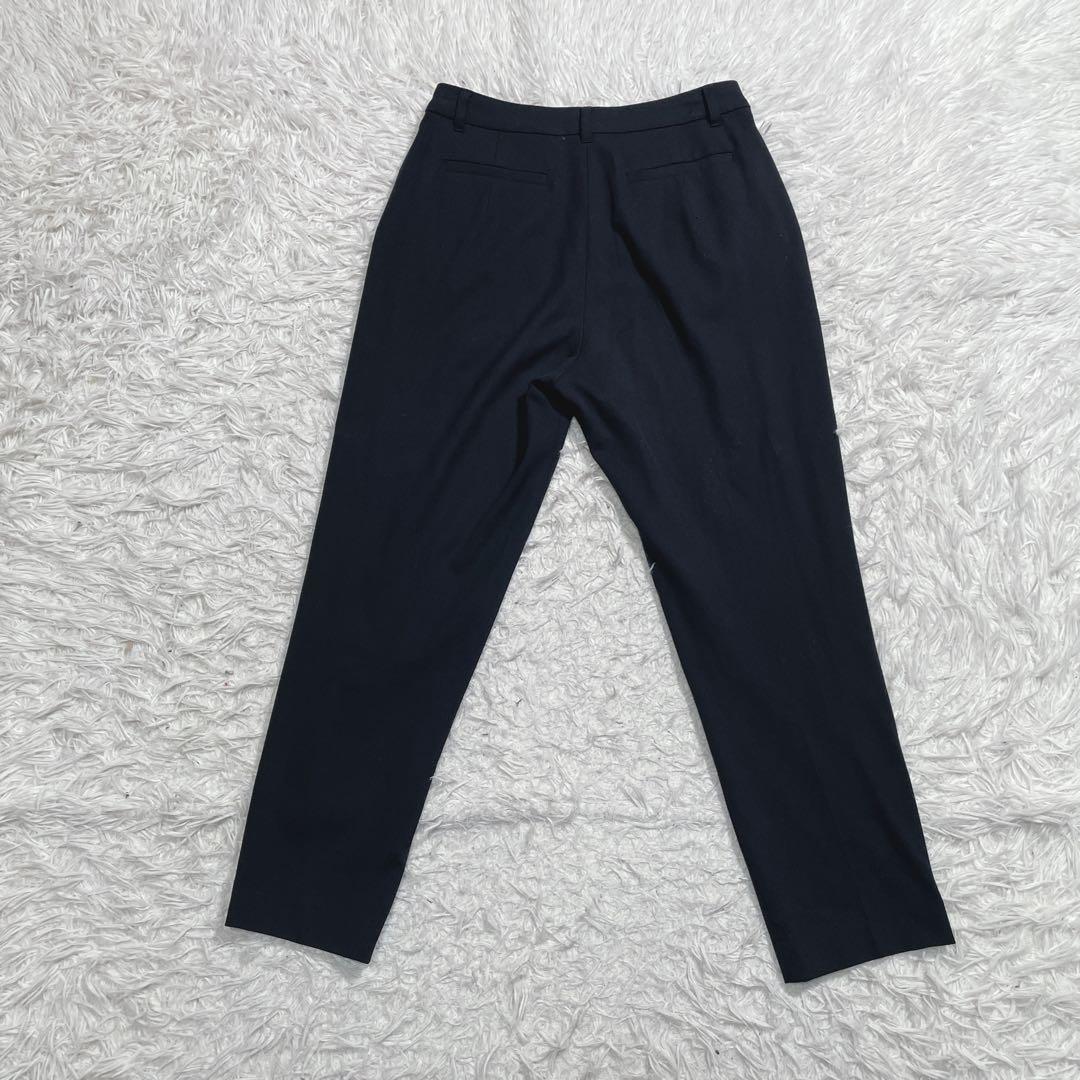 ナチュラルビューティベーシック　ノーカラー　セットアップ　スーツ　ネイビー　M