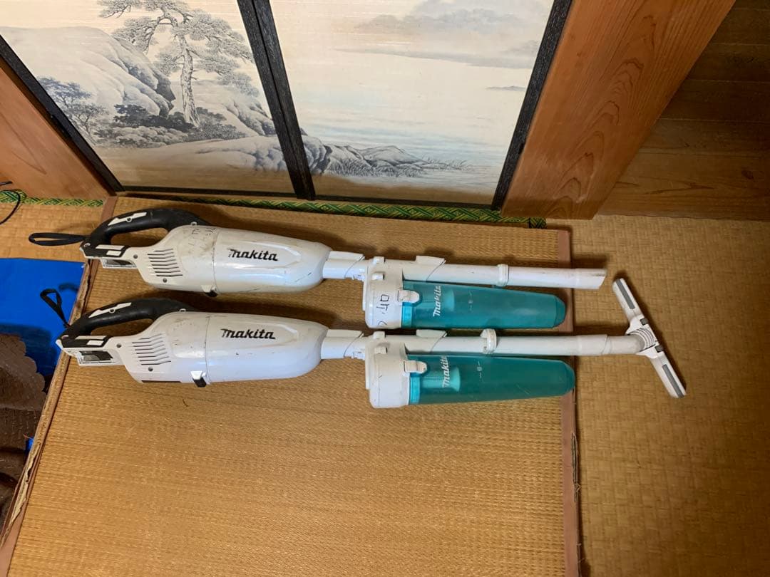 ２本まとめ　Makita CL281FD 動作確認 マキタ 充電式掃除機