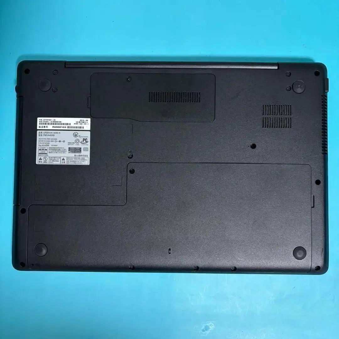 Webカメラ付‼お買い得富士通ノートPC★オフィス付！新品SSD＆メモリ8G