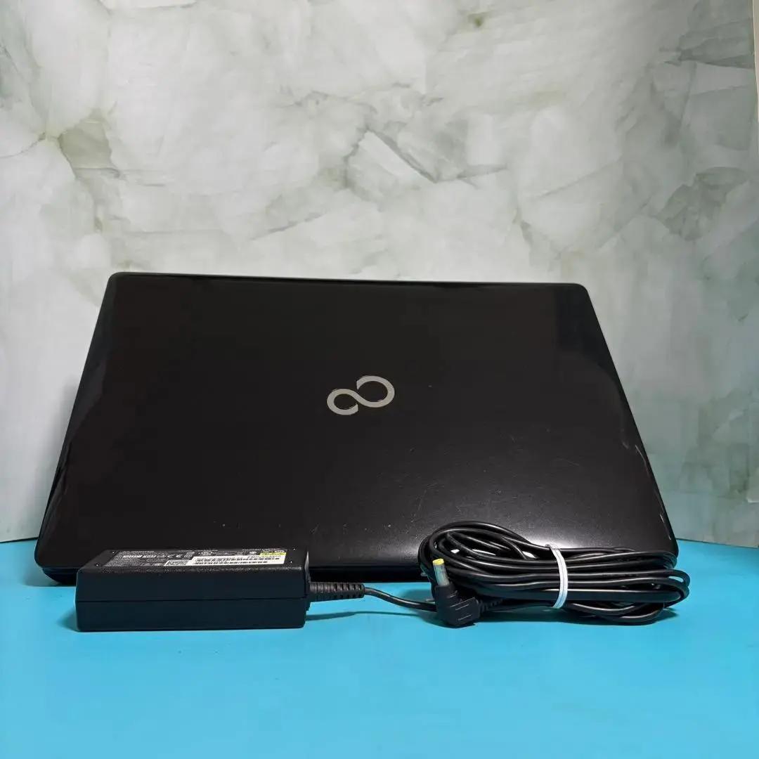 Webカメラ付‼お買い得富士通ノートPC★オフィス付！新品SSD＆メモリ8G