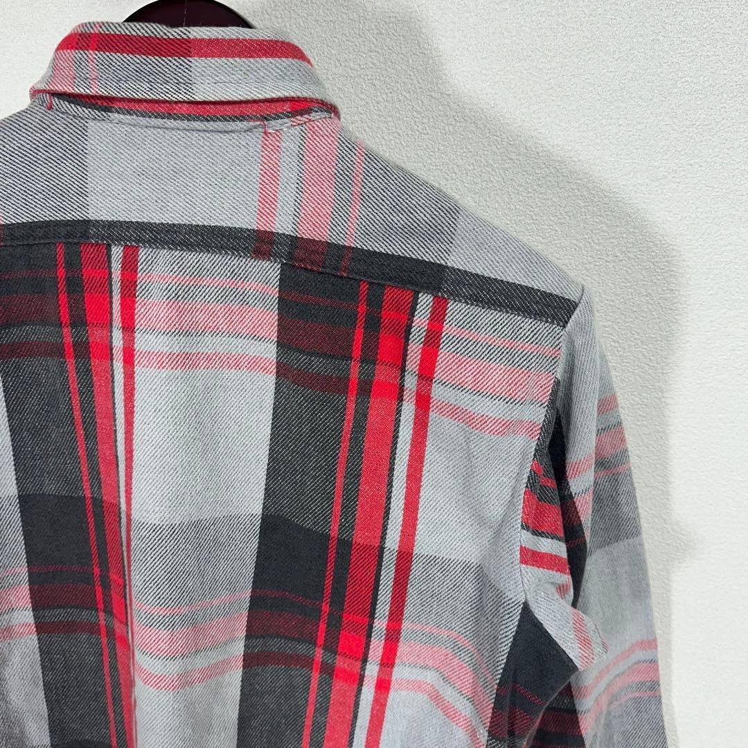 FIVE BROTHERヘビーネルシャツ チェック USA アメカジ バイカー