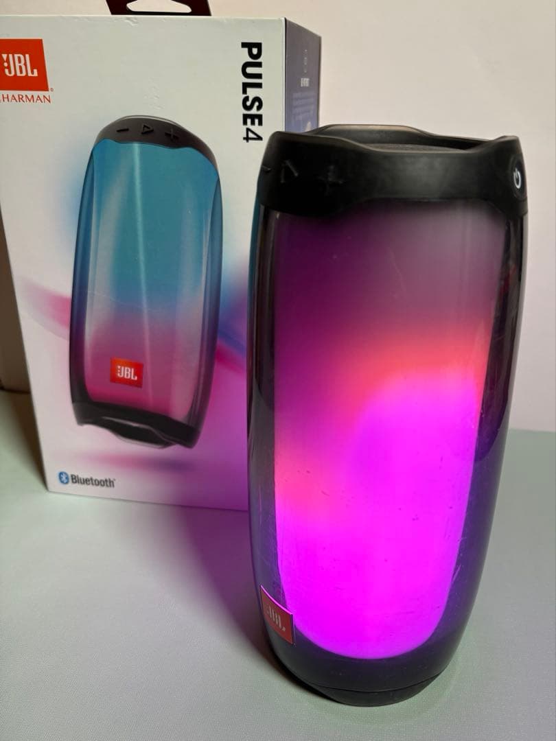 JBL PULSE4 Bluetoothスピーカー LED防水 IPX7 箱付