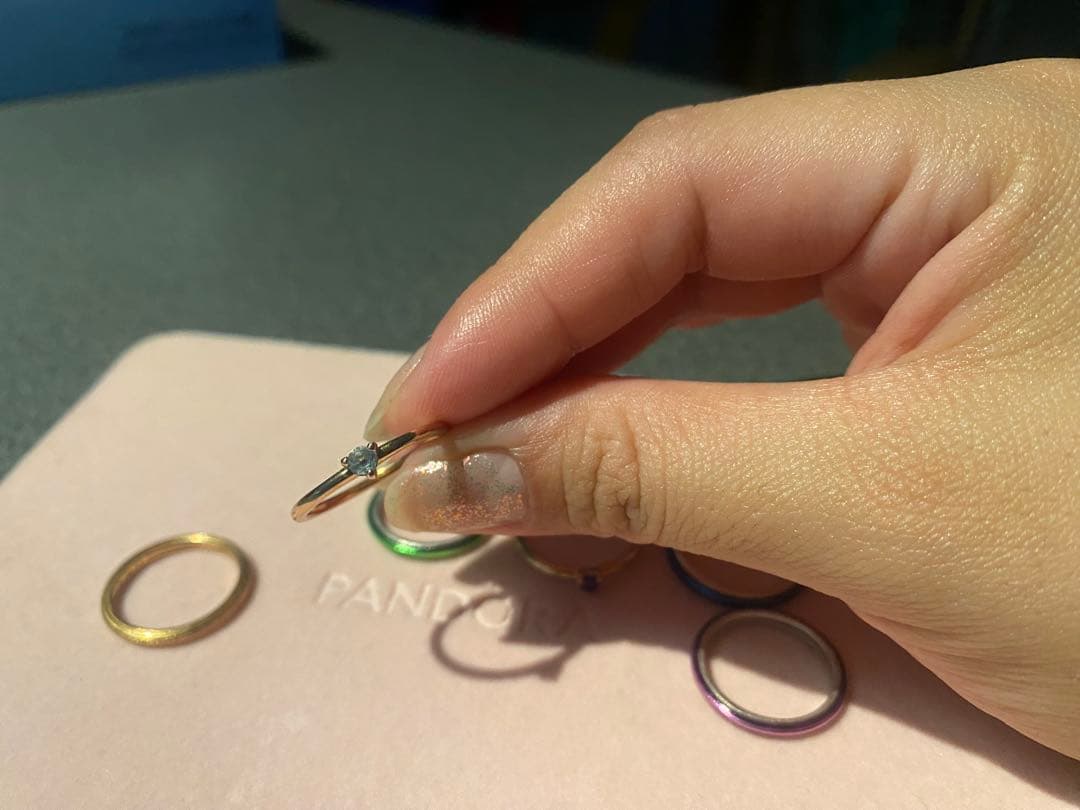 PANDORA リング 6点セット サイズ52