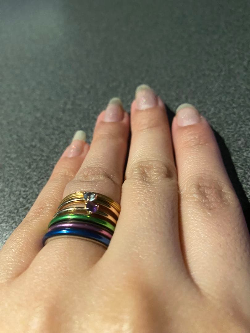 PANDORA リング 6点セット サイズ52