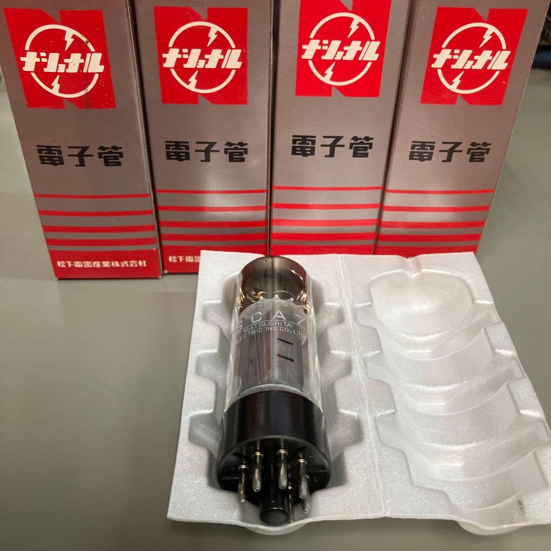 未使用 6CA7 真空管 4本セット
