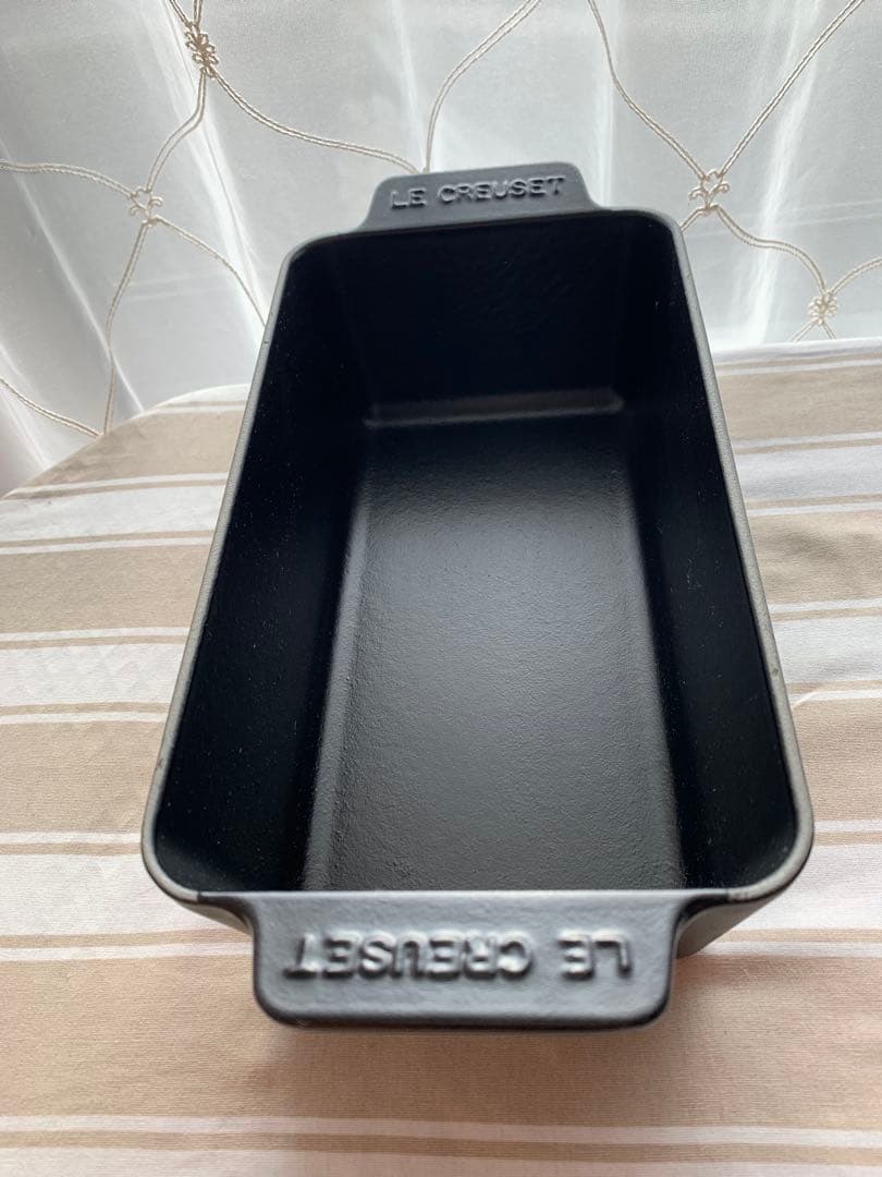 LE CREUSET 黒 長方形 グリルパン