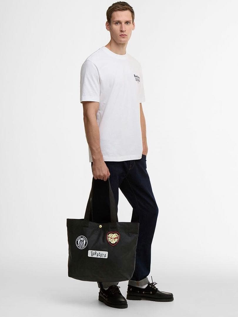 Barbour × BARACUTA バブアー　バラクーダ　トートバッグ