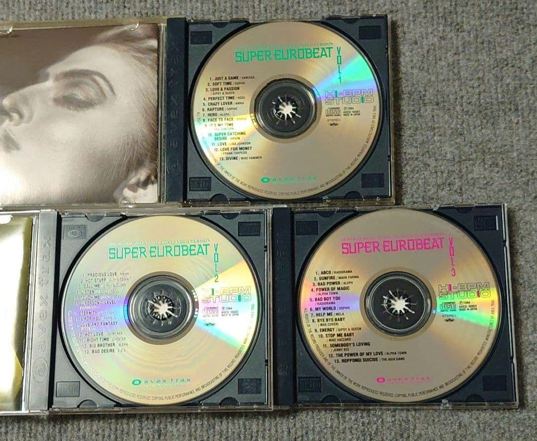 スーパーユーロビート　まとめ売り SUPER EUROBEAT ハイエナジー