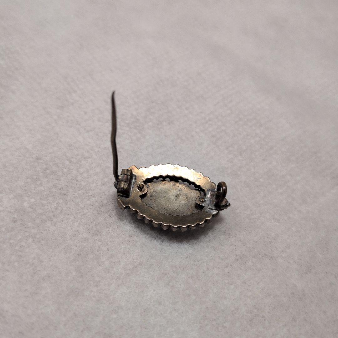 アンティーク　ヴィクトリアン　ガーネット　ボヘミアン　ブローチ