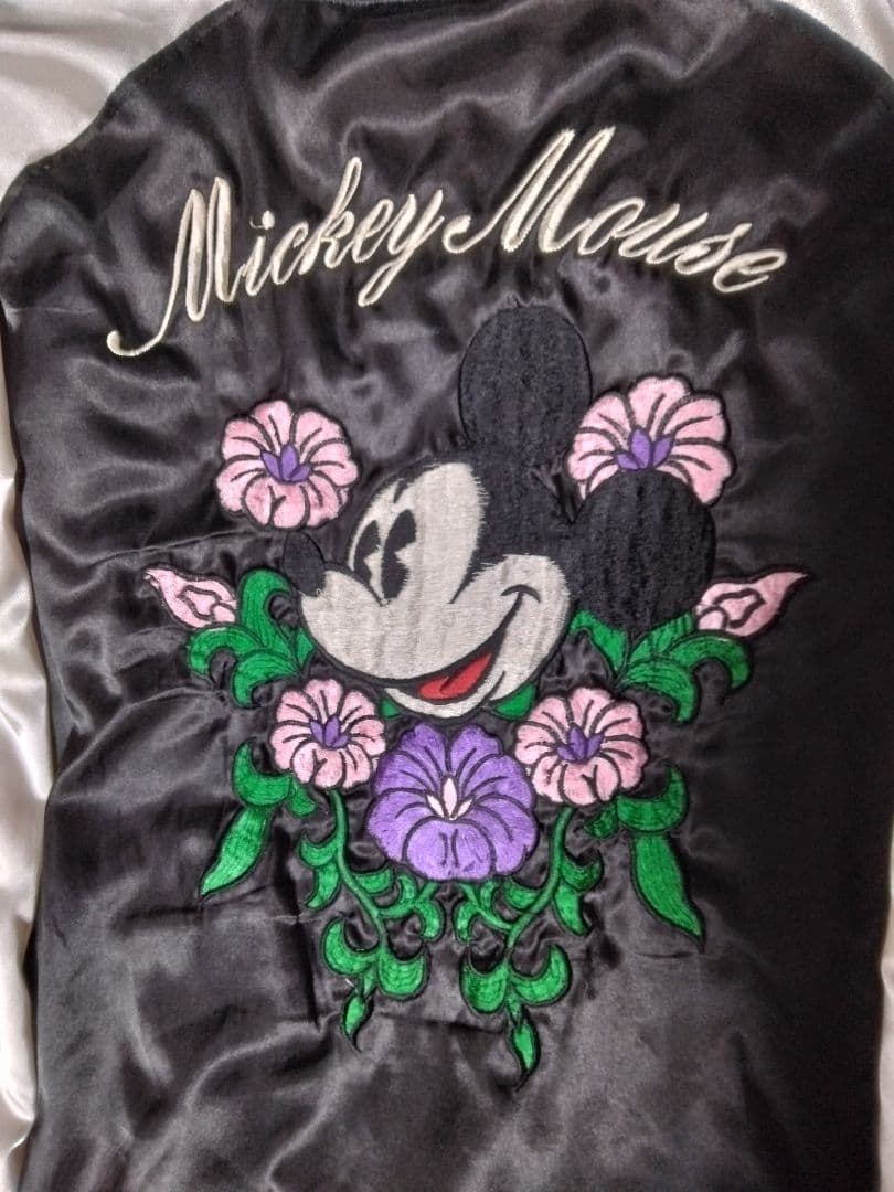 ジャケット・アウター Disney Mickey Reversible Vintage Sukajan