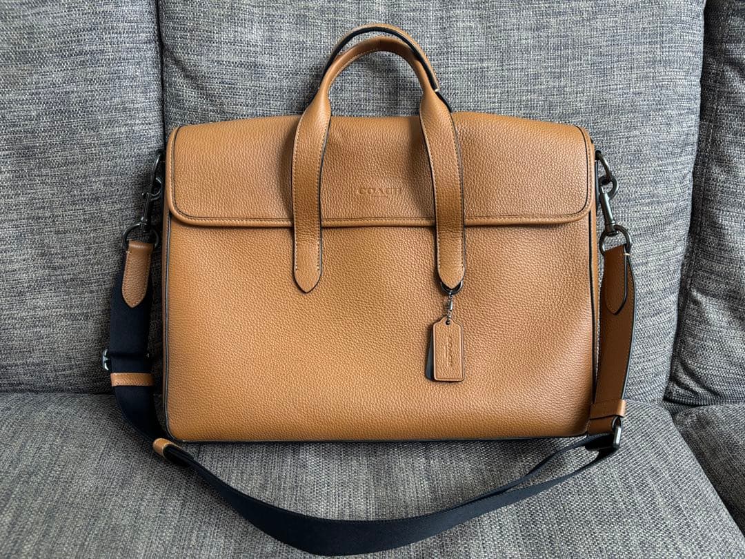 【美品】COACH サリバン　ポートフォリオ　ブリーフ