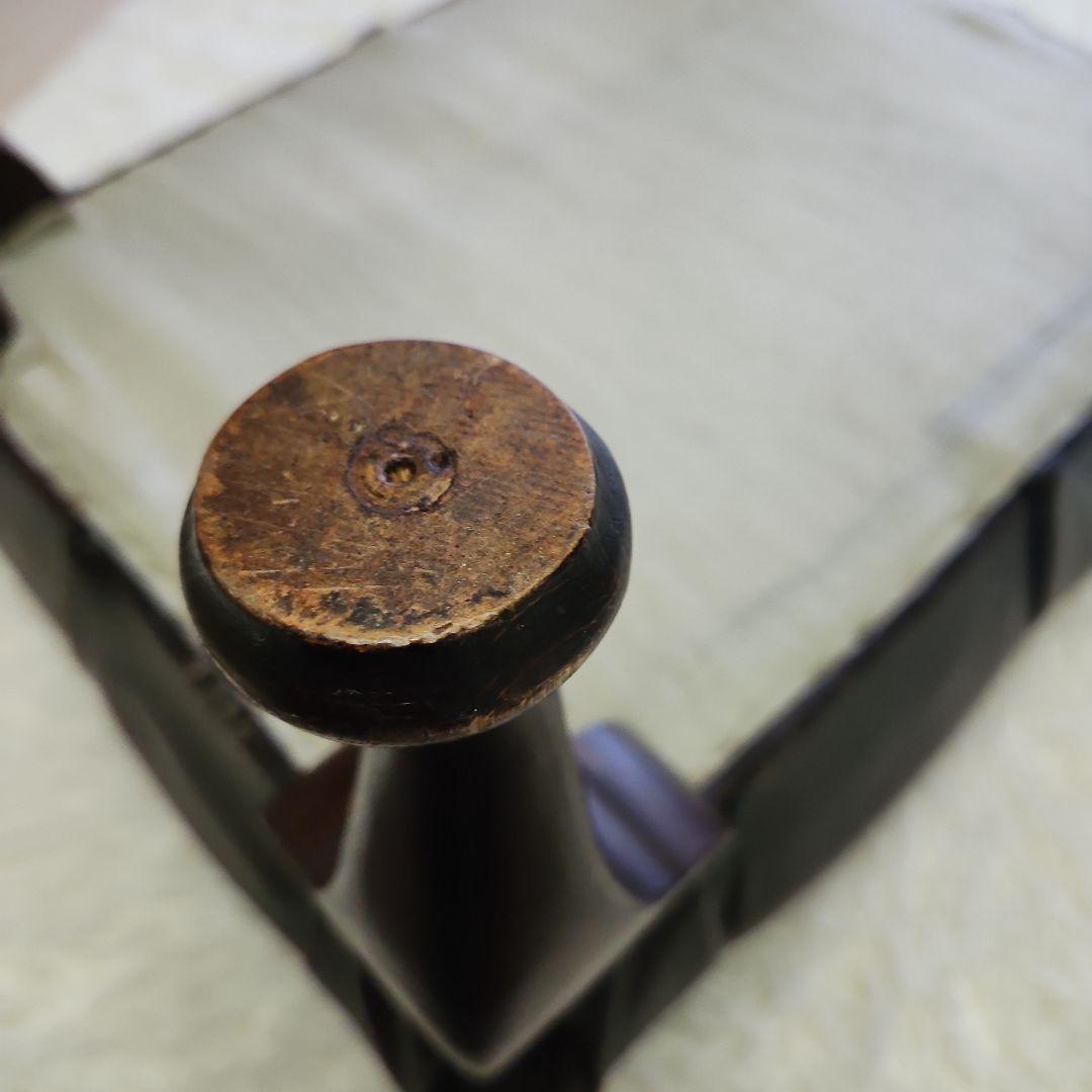 本革　 ブラウン　 オットマン　チェスターフィールド　イギリス　ヴィンテージ