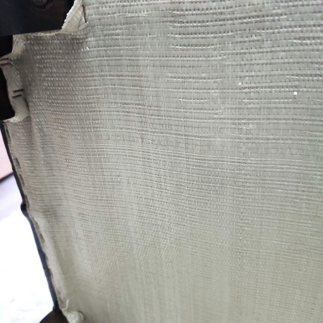 本革　 ブラウン　 オットマン　チェスターフィールド　イギリス　ヴィンテージ