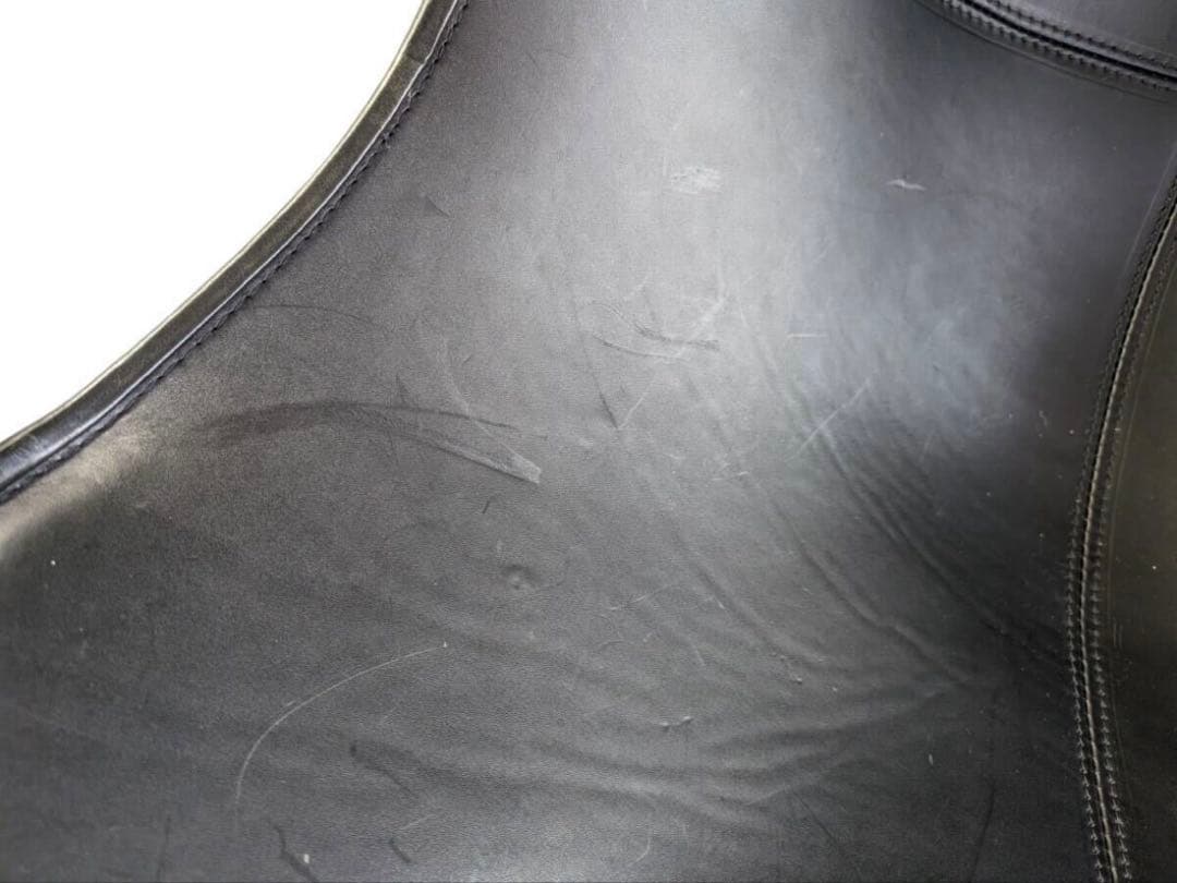 t*t様 BFKチェア　CUERO バタフライチェア　BLACK 本革シープスキ