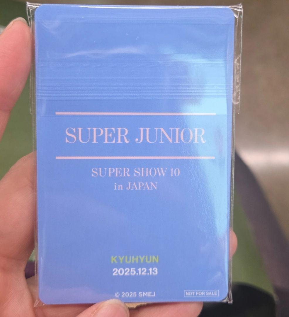 supershow10 プレミアム席グッズ　トレカ