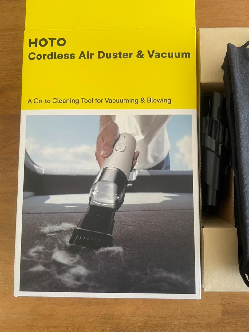 ほぼ新品 HOTO 小型エアクリーナー SE ハンディ掃除機