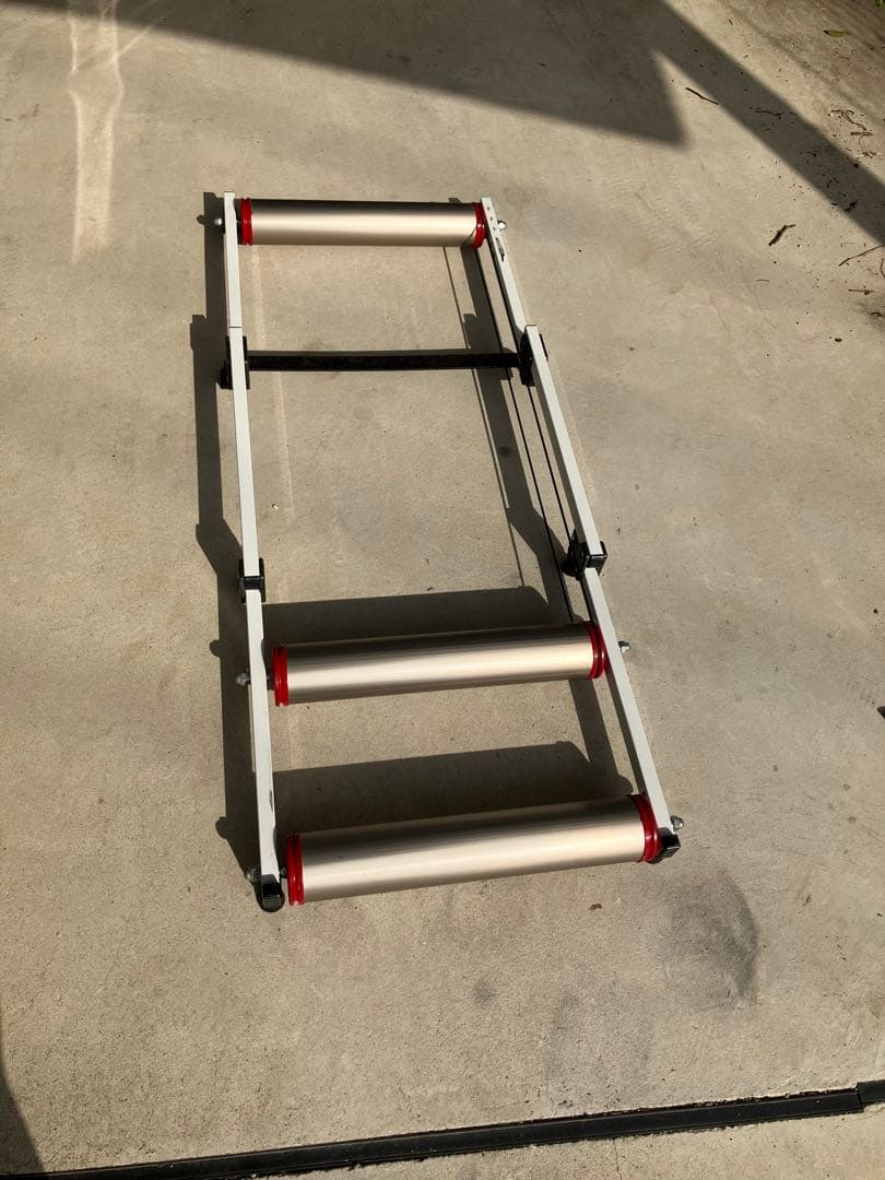 ミノウラ　MOZ-ROLLER 3本ローラー チタンカラー