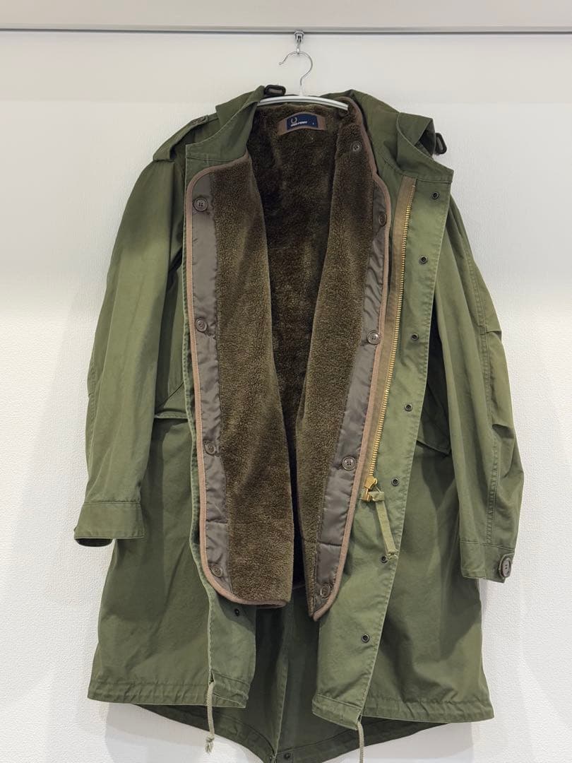 FRED PERRY モッズコート オリーブ Sサイズ