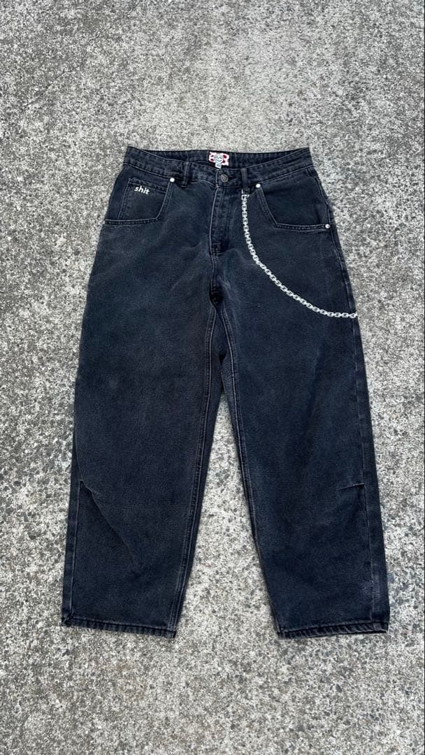 starteam ブラックデニム スターチーム 30