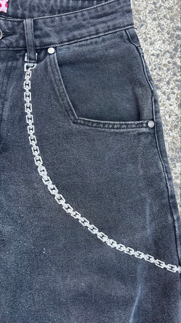 starteam ブラックデニム スターチーム 30