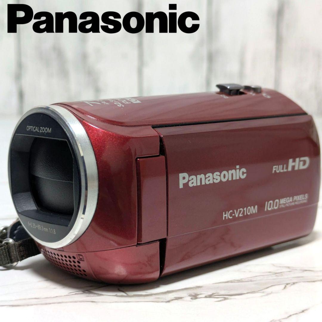 Panasonic　HC-V210M　レッド