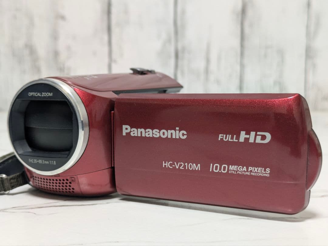 Panasonic　HC-V210M　レッド