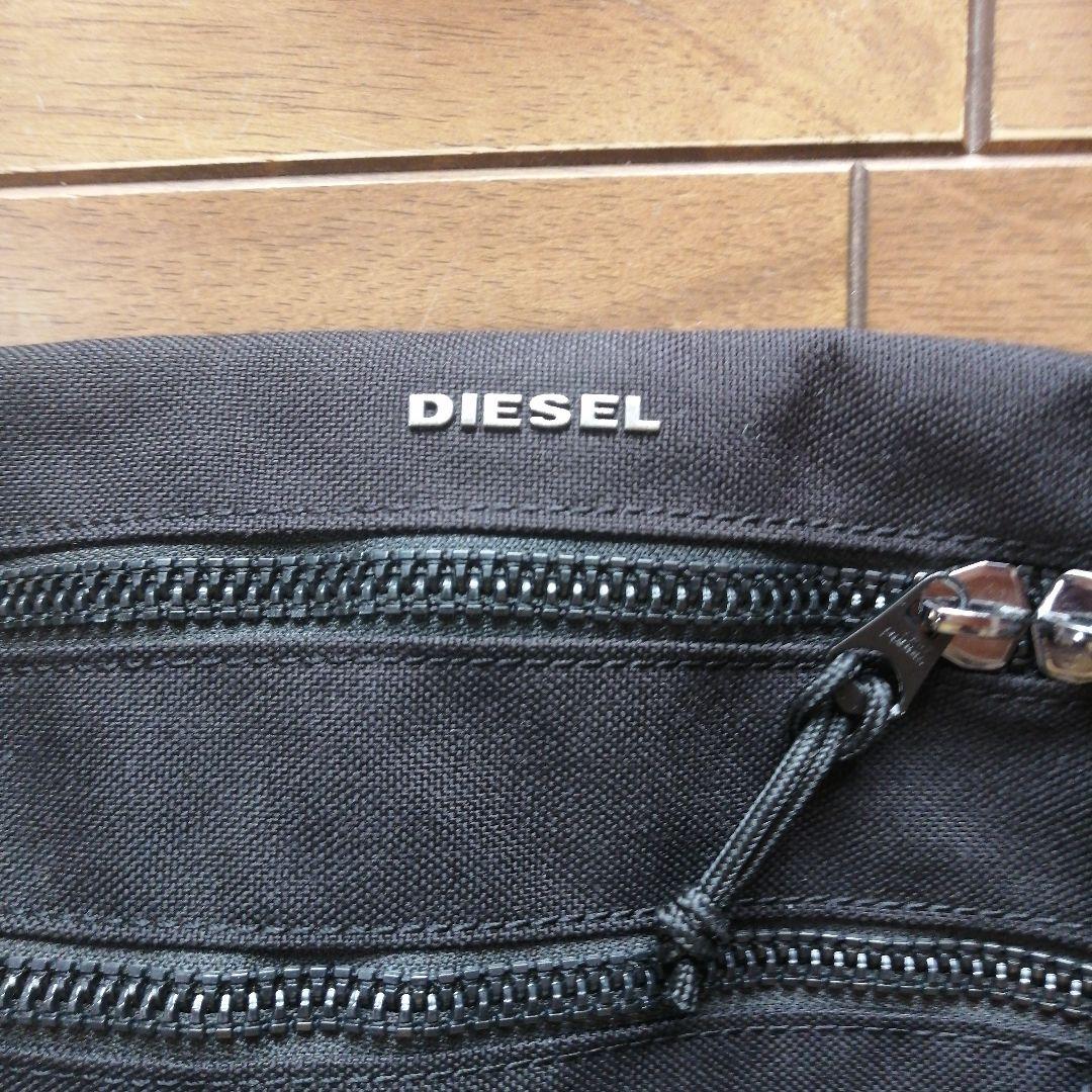 DIESEL ボディバッグ 、ウエストポーチブラック