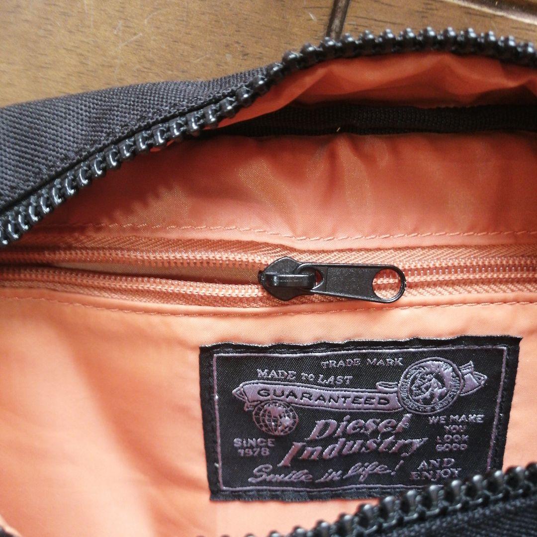 DIESEL ボディバッグ 、ウエストポーチブラック