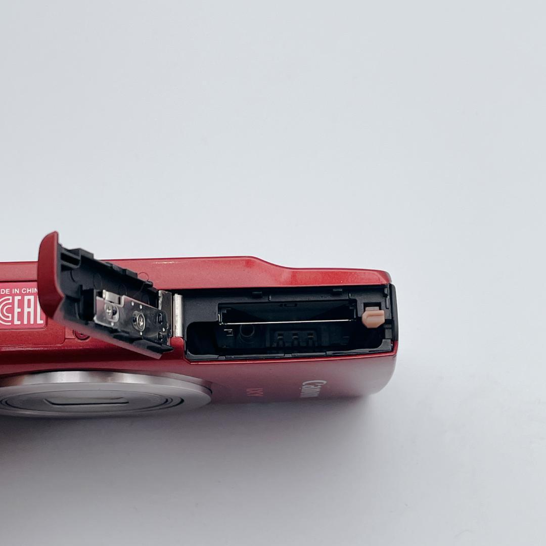 【美品】Canon IXY 200 コンパクトデジタルカメラ レッド