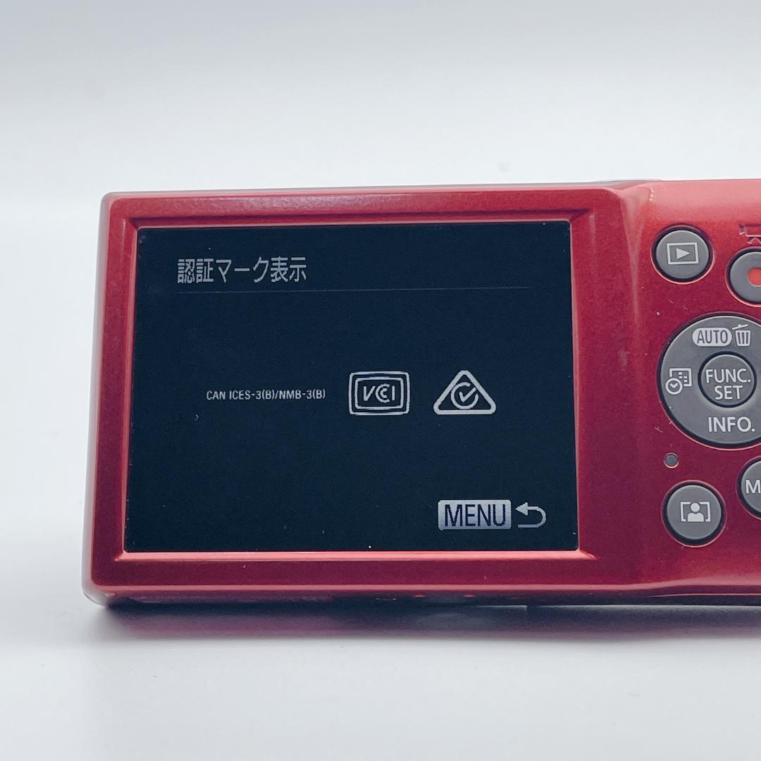 【美品】Canon IXY 200 コンパクトデジタルカメラ レッド