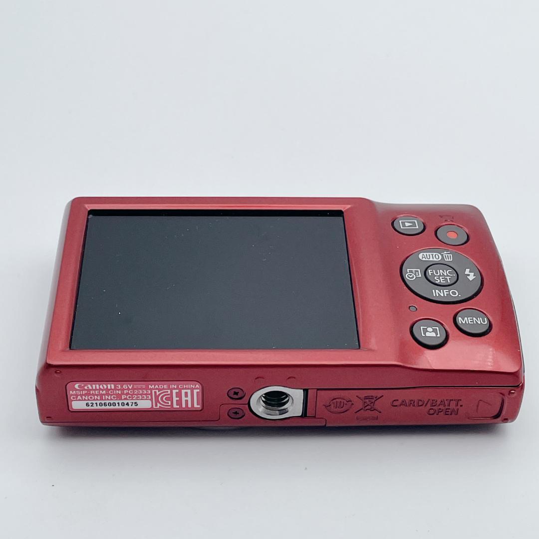 【美品】Canon IXY 200 コンパクトデジタルカメラ レッド