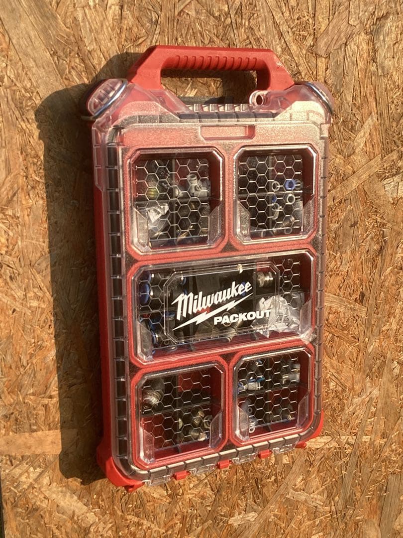 送料無料　ミルウォーキー　パックアウト　マウント　ABS仕様　Eセット　黒18個