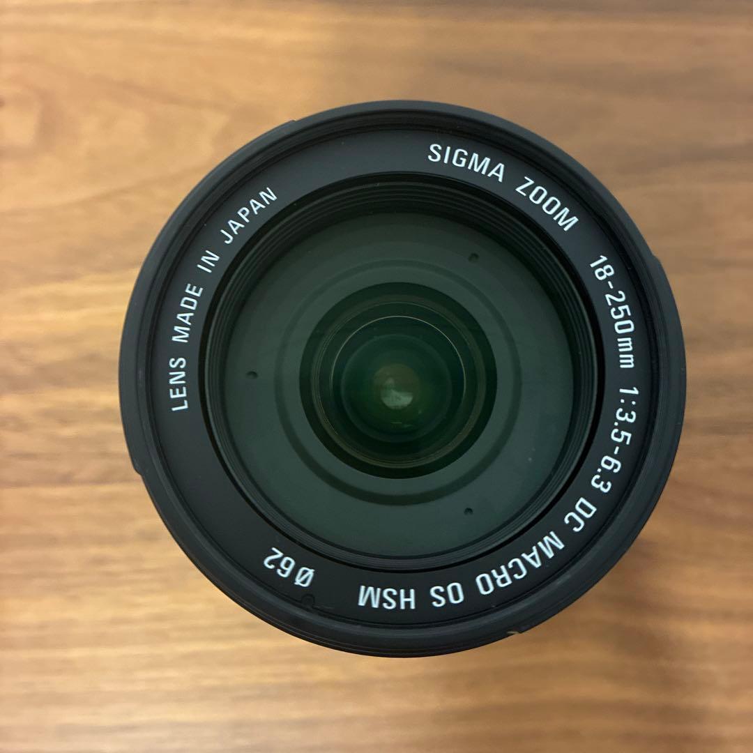 シグマ　キヤノン用レンズ　18-250mm 3.5-6.3 MACRO HSM