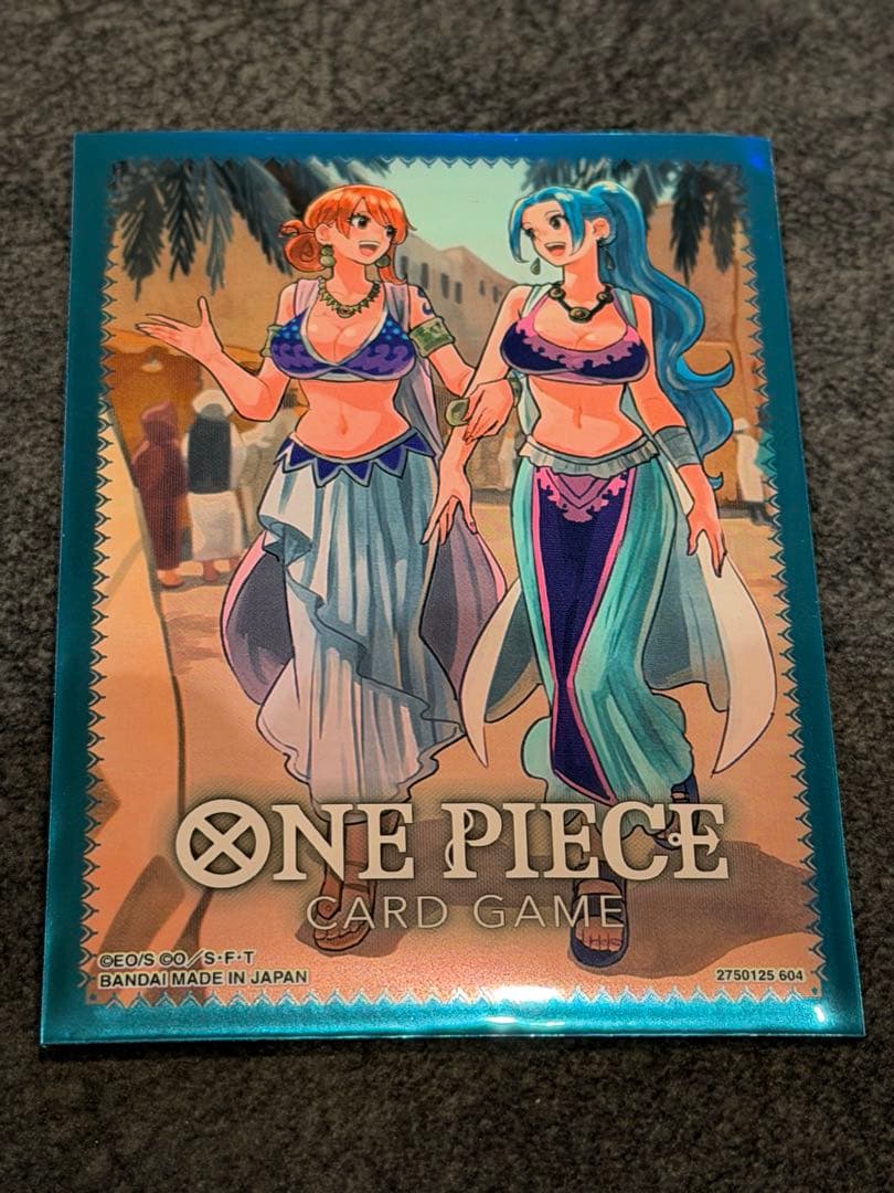 ワンピースカード エッグヘッド　パラレル　スモーカー＆たしぎ　オマケスリーブ付き