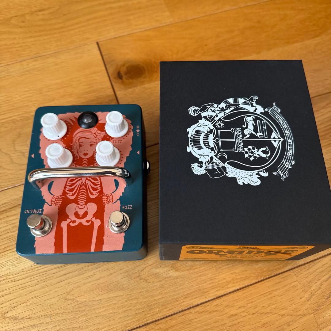 【保証有】 ORANGE FUR COAT Fuzz ファズ　エフェクター