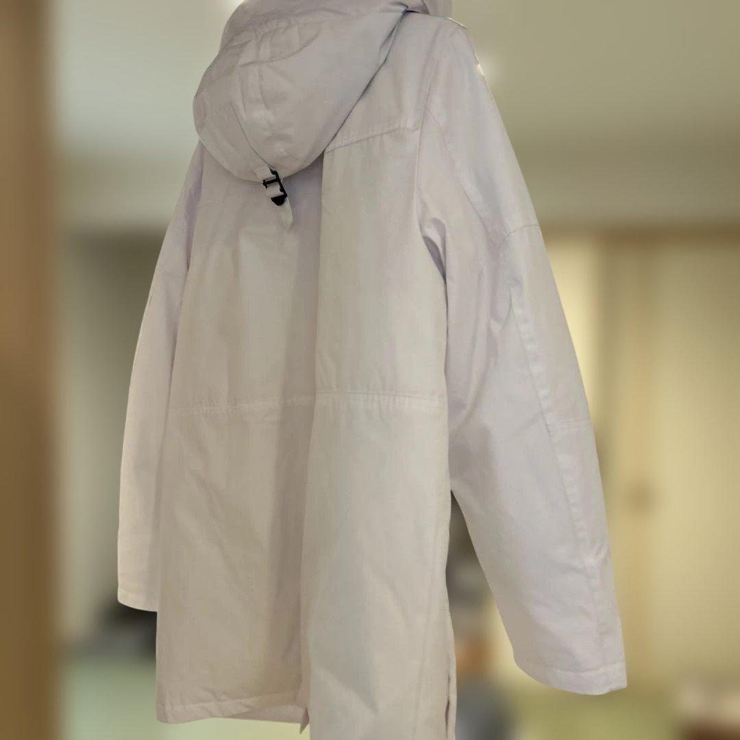 マイケルコース　コート ウーヴン フーディー メンズロングダウン　M（L）