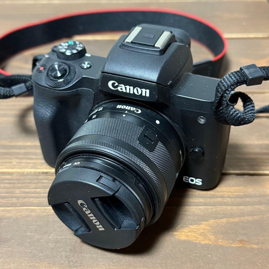 山*田様 Canon EOS Kiss M ミラーレス一眼 本体 美品 レンズ２