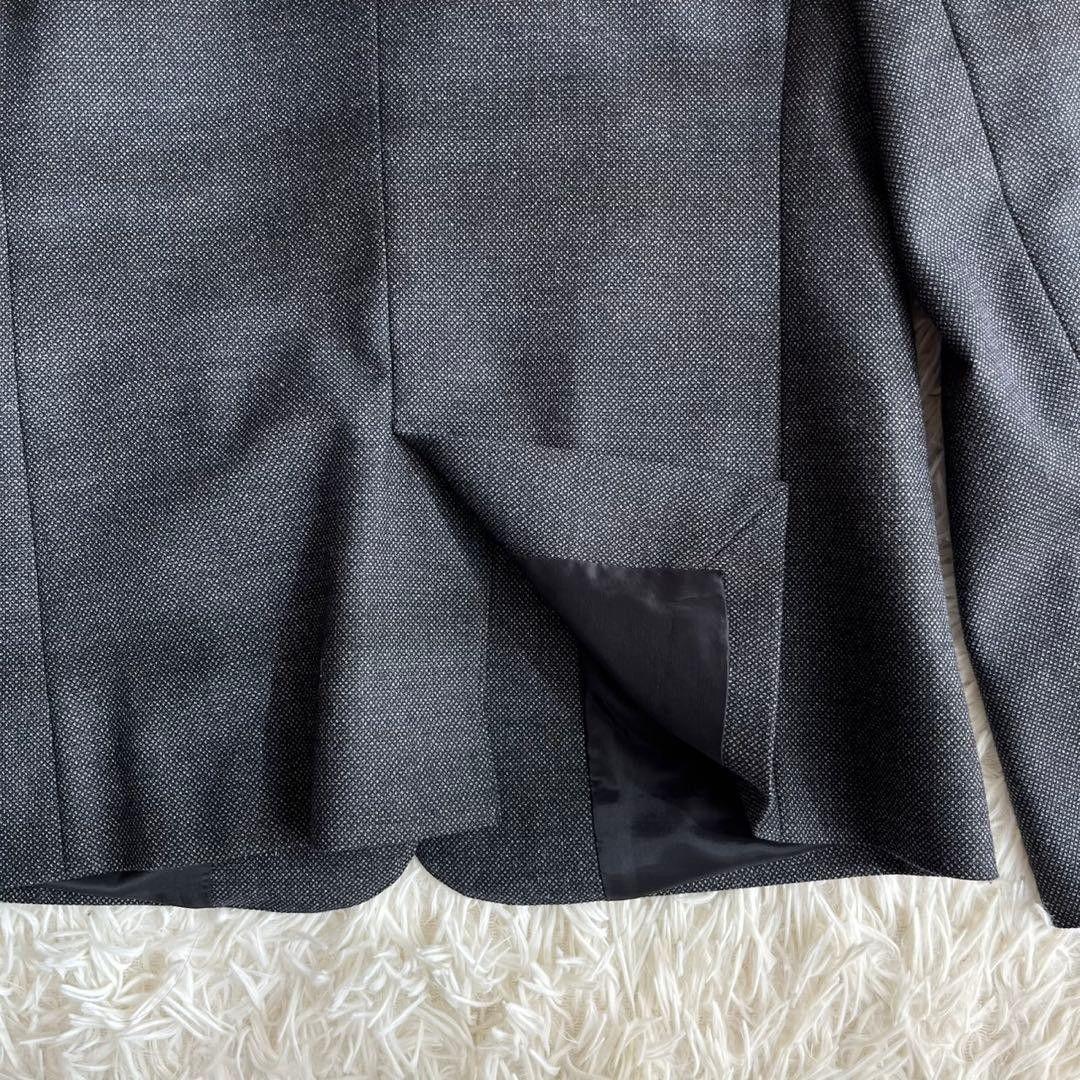 【良品】グリーンレーベルリラクシング　セットアップ　ノーカラージャケット　M