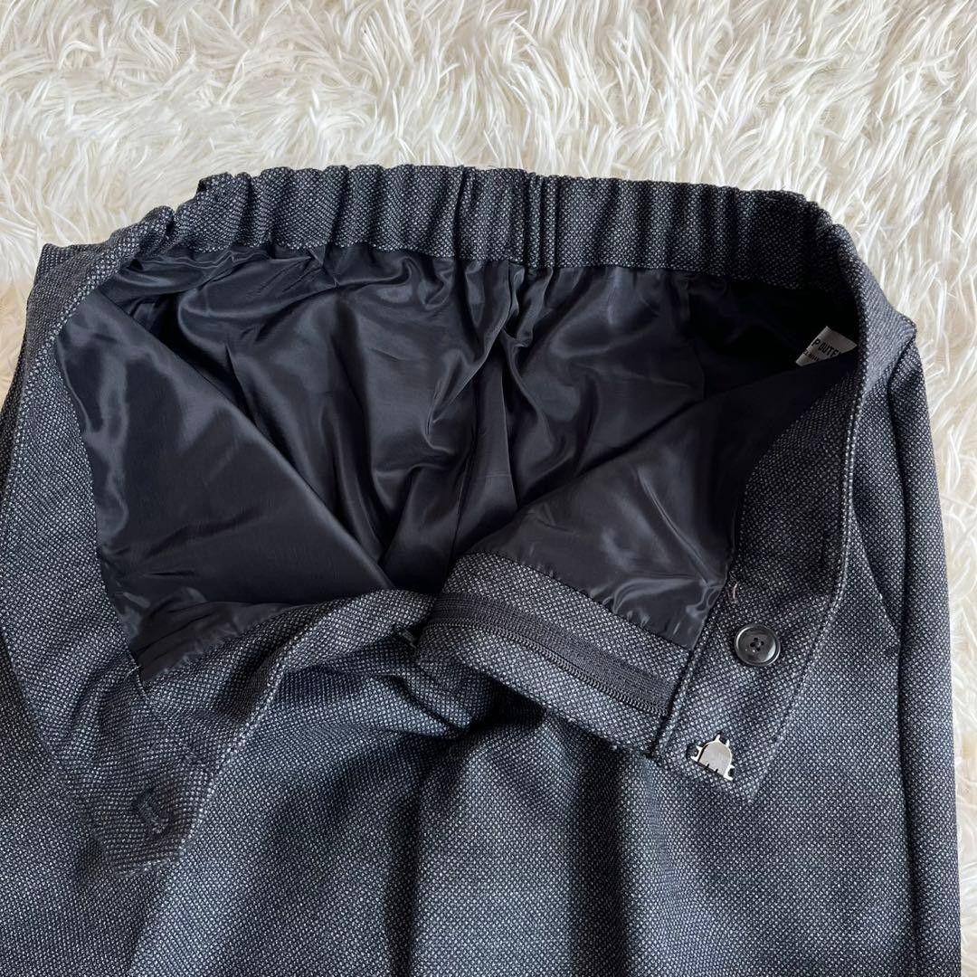 【良品】グリーンレーベルリラクシング　セットアップ　ノーカラージャケット　M