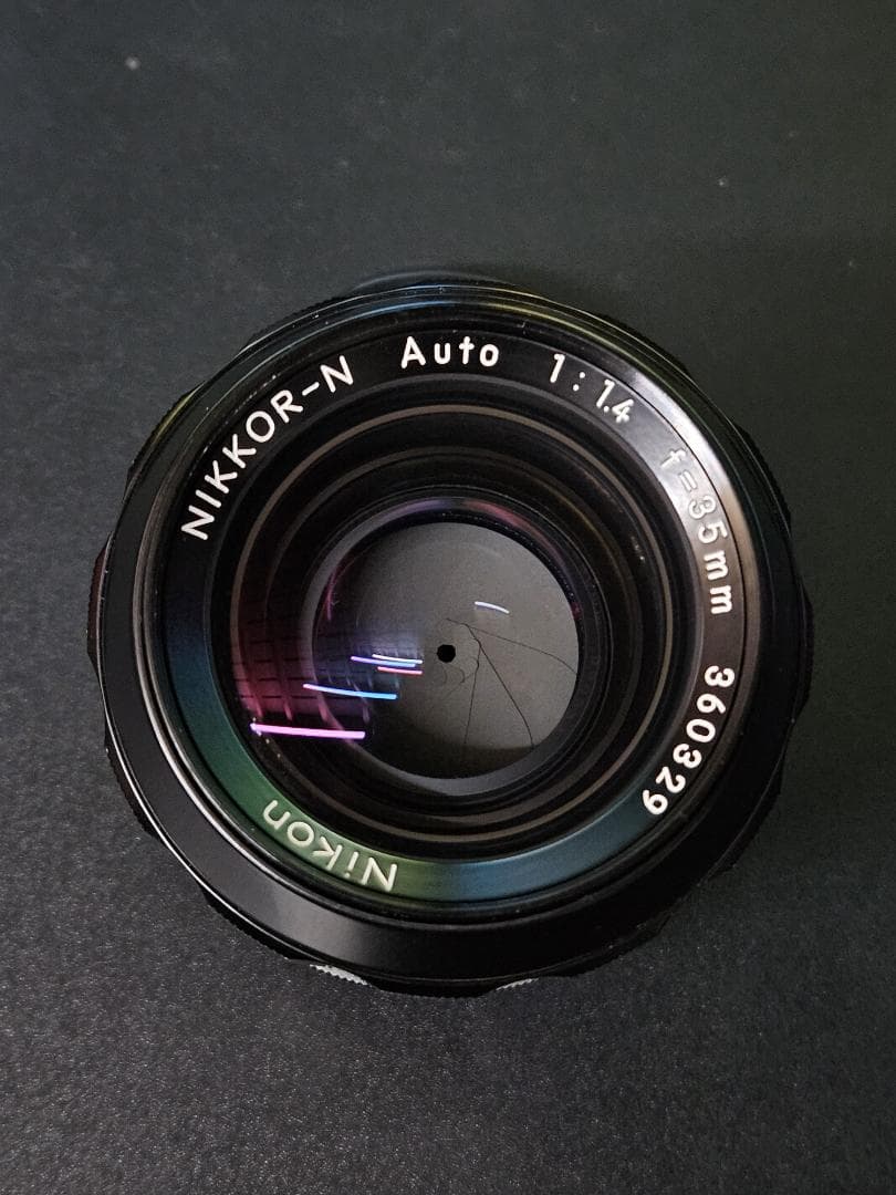 ニコン NIKKOR-N Auto 35mm f1.4【9枚絞り・非Ai】