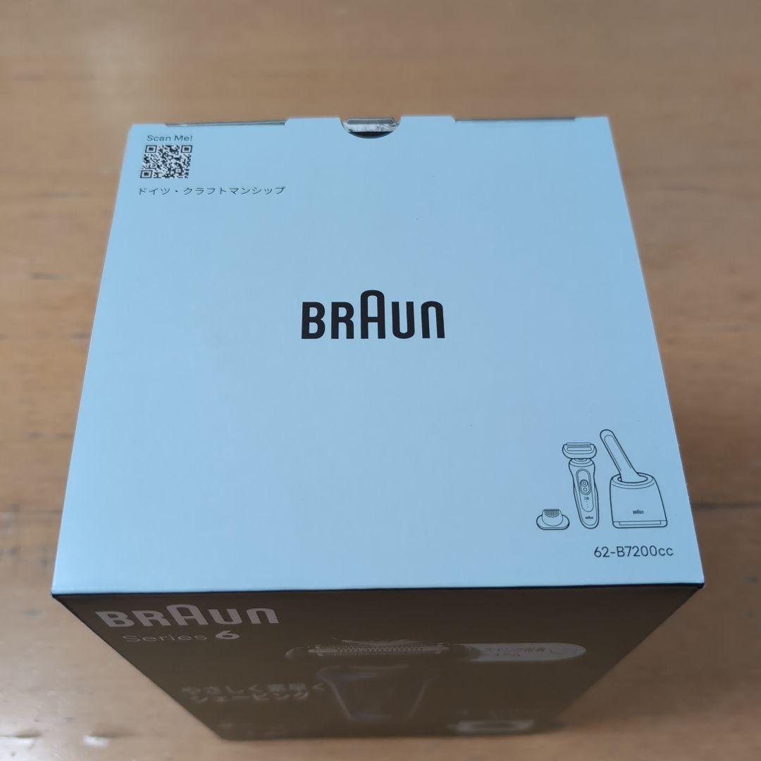 BRAUN Series 6 メンズ電気シェーバー 62-B7200cc