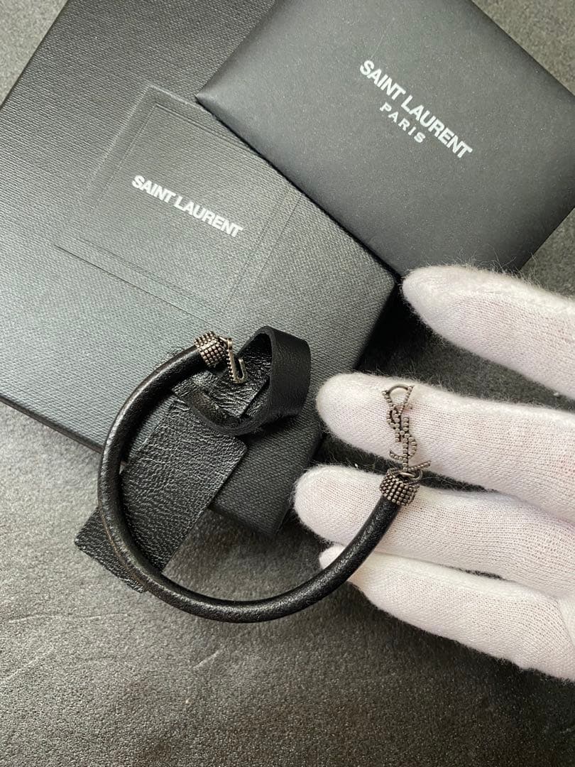 【正規品⭕️】サンローラン SAINT LAURENT ブレスレット　Mサイズ