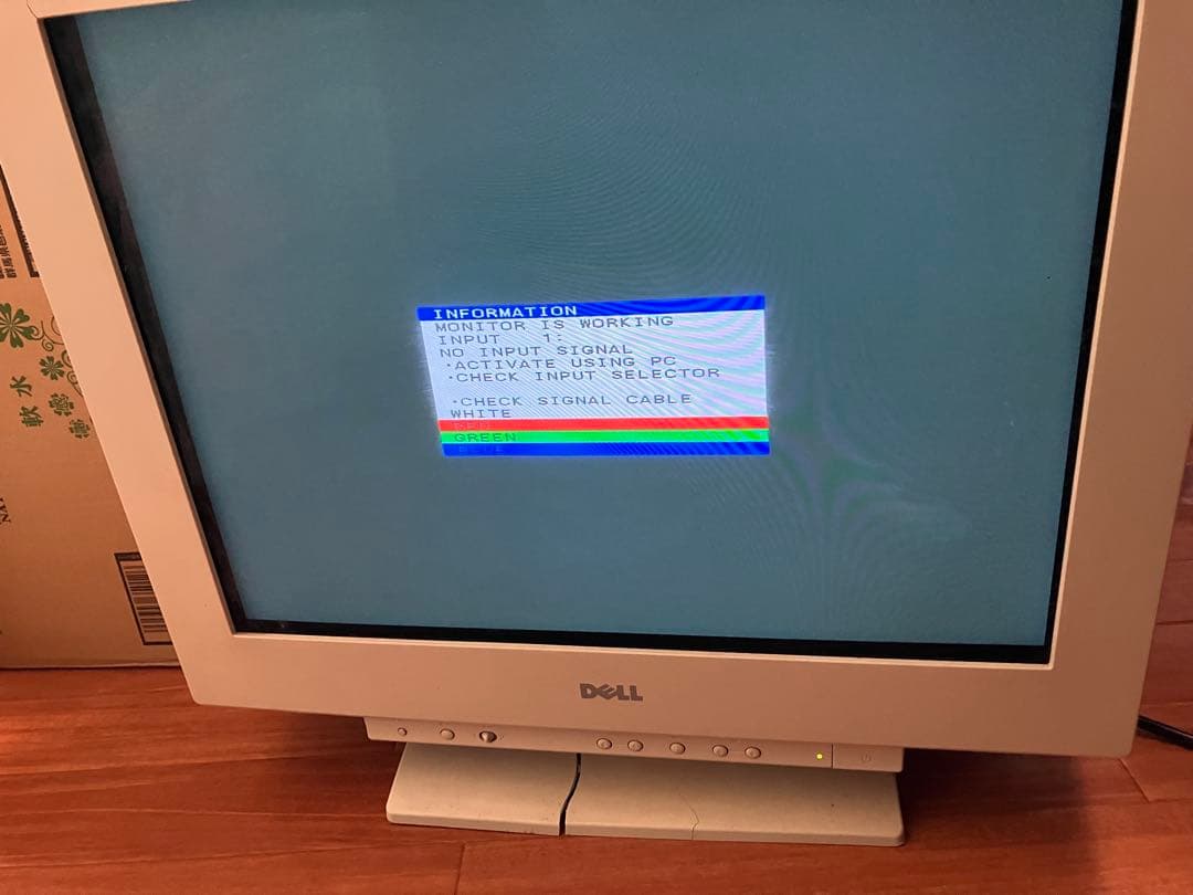 DELL 21インチ Trinitron P1110 CRTモニター　動作確認済