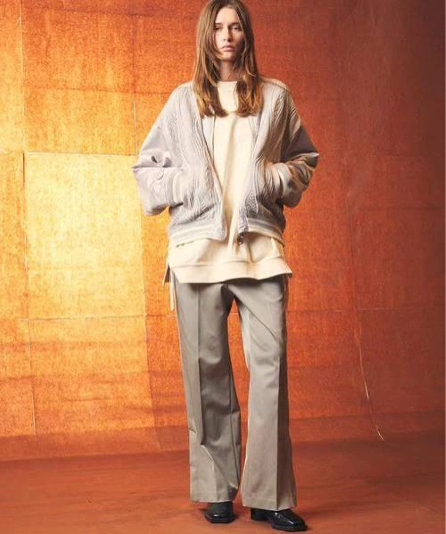 【未使用品】メゾンスペシャル　スーベニアジャケット　グレー