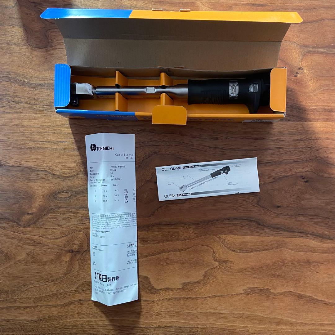 東日　TOHNICHI トルクレンチ　QL50N