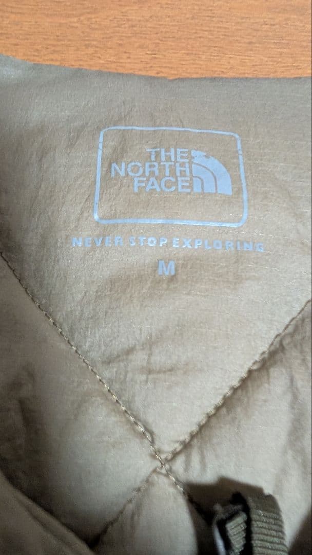 美品　THE NORTH FACE キルティング　ジャケット ベージュ