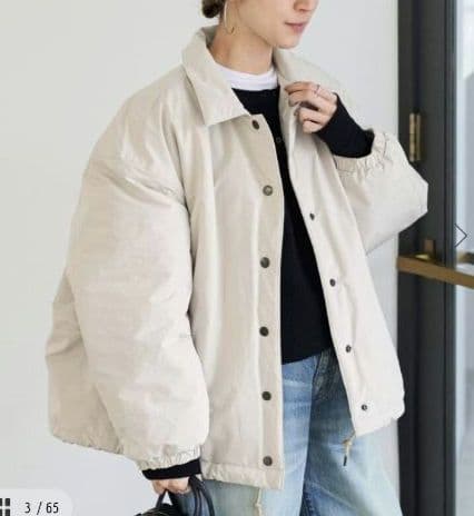 r*l様 新品未使用●FRAMeWORK 撥水防風ポンチョコート　ナチュラル　3