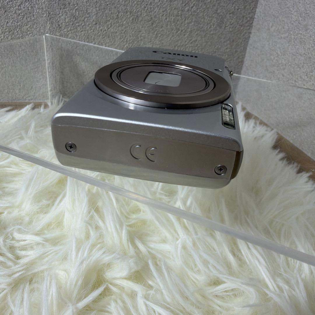 【ほぼ未使用】Canon キャノン IXY 180 シルバー デジカメ ①